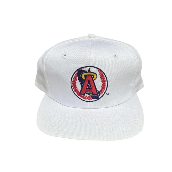twins enterprise Other - Vintage Twins California Angels White Snapback NWT